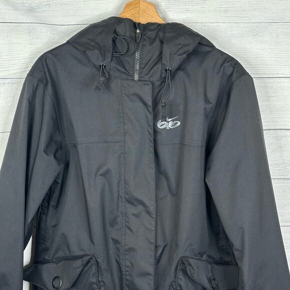 Nike 6.0 Womens size Medium Kesak Snowboarding Skiing Jacket Nylon Black 384696 - Picture 4 of 14